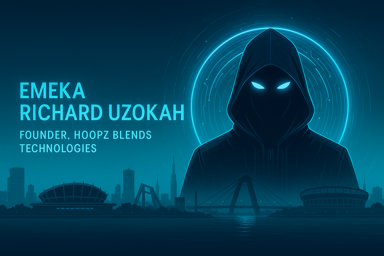 Futuristic DJ / music identity